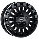 MAK OVERLAND GLOSS BLACK MIRROR RING 6,5X 6.5x16 5/16 ET65 CB71.1