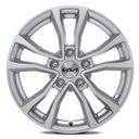 XTREME 5 DOUBLE SPOKES SILVER 6.5x16 5/16 ET50 CB67.1