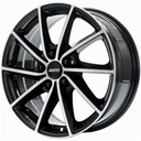 ALUTEC SINGA DIAMOND-BLACK FRONTPOLISHED  5X 7x17 7/17 ET48 CB67.1