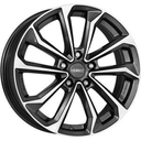 DEZENT KS DARK GUNMETAL/POLISHED  5X 7x17 7/17 ET48 CB67.1