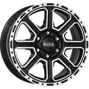 DOTZ KALAHARI DARK BLACK/POLISHED 8x18 8/18 ET35 CB67.1