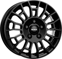 MAK NOMAD GLOSS BLACK 7x17 7/17 ET50 CB74.5