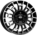 MAK NOMAD BLACK MIRROR 7x17 7/17 ET50 CB74.5