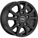 MSW 48 VAN MATT BLACK 6,5X 6.5x16 5/16 ET60 CB65.1