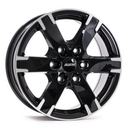 ALUTEC TITAN DIAMOND-BLACK FRONTPOLISHED 7.5x17 5/17 ET55 CB84.1