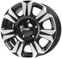CMS C31 DIAMOND BLACK GLOSS 6,5X 6.5x16 5/16 ET60 CB65.1