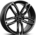 GMP ATOM BLACK DIAM 7.5x17 5/112 ET45 CB66.6