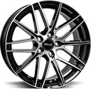 BROCK B34 BLACK FULL POL 8x18 5/100 ET38 CB63.4