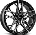 BROCK B44 BLACK FULL POL 8.5x19 5/108 ET42 CB63.4