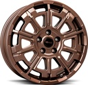 BROCK B45 BRONZE COPPER MATT 8x20 5/120 ET52 CB65.1