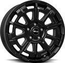 BROCK B45 SATIN BLACK MATT 8x20 5/130 ET43 CB84.1