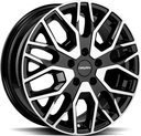 CARMANI LUDWIG BLACK POL 7.5x18 5/118 ET53 CB71.1