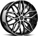 CARMANI MAX BLACK POL 8.5x19 5/114.3 ET40 CB64.3