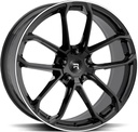 R-SERIES R14 BLACK POL 9.5x21 5/112 ET44 CB66.6