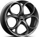 GMP DRAKE GLOSS ANTHRACITE DARK 8x18 5/110 ET33 CB65.1