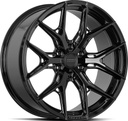 VOSSEN HF6.4 GLOSS BLACK 12x22 6/135 ET-44 CB87.1