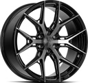 VOSSEN HF6.4 TINTED GLOSS BLACK 8.5x17 6/130 ET35 CB84.1