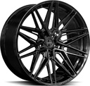 VOSSEN HF7 GLOSS BLACK 8.5x20 5/112 ET28 CB66.6