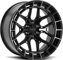 VOSSEN HFX1 TINTED GLOSS BLACK 10x24 6/135 ET25 CB87.1