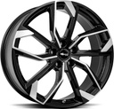 BROCK RC34 BLACK FULL POL 7.5x19 5/112 ET49 CB66.6
