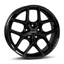 BORBET Y BLACK GLOSS 7x17 5/114.3 ET44 CB72.5