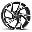 MAK KASSEL BLK/POL 7.5x18 5/112 ET42 CB57.1
