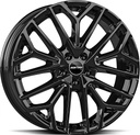 GMP MATERIA GLOSSY BLACK 9.5x21 5/130 ET52 CB66.5
