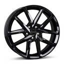 BORBET N BLACK GLOSSY 6.5x17 5/112 ET46.1 CB57.1