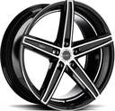 OXGIN EVOLUTION BLACK FULL POL 7.5x18 5/112 ET50 CB66.6