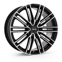 AVUS AC-M08 BLACK POLISHED 10x22 5/112 ET19 CB66.6